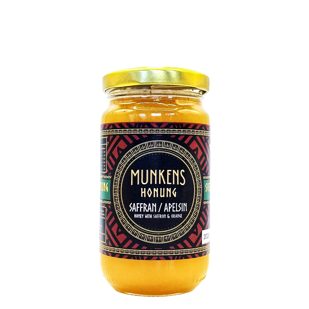 Munkens Hälsa Honung Raw Saffran & Apelsin 280 g