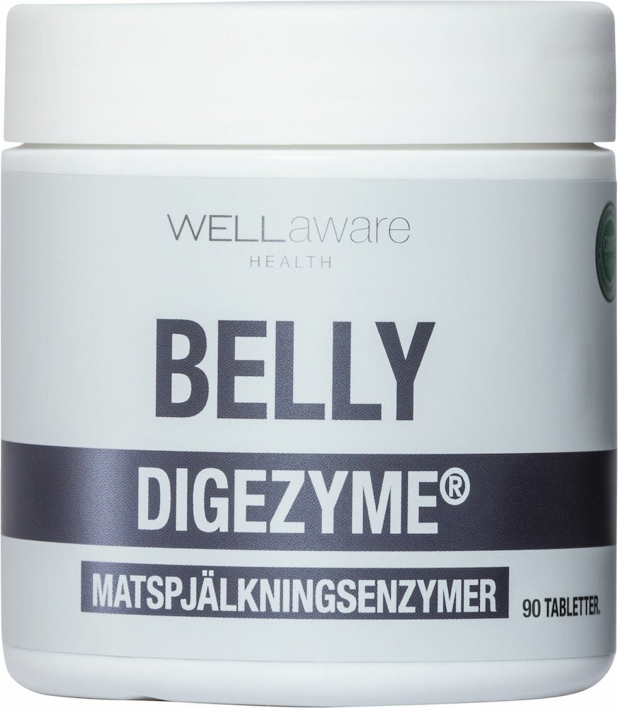 WellAware Health Belly Digezyme Matspjälkningsenzymer 90 st