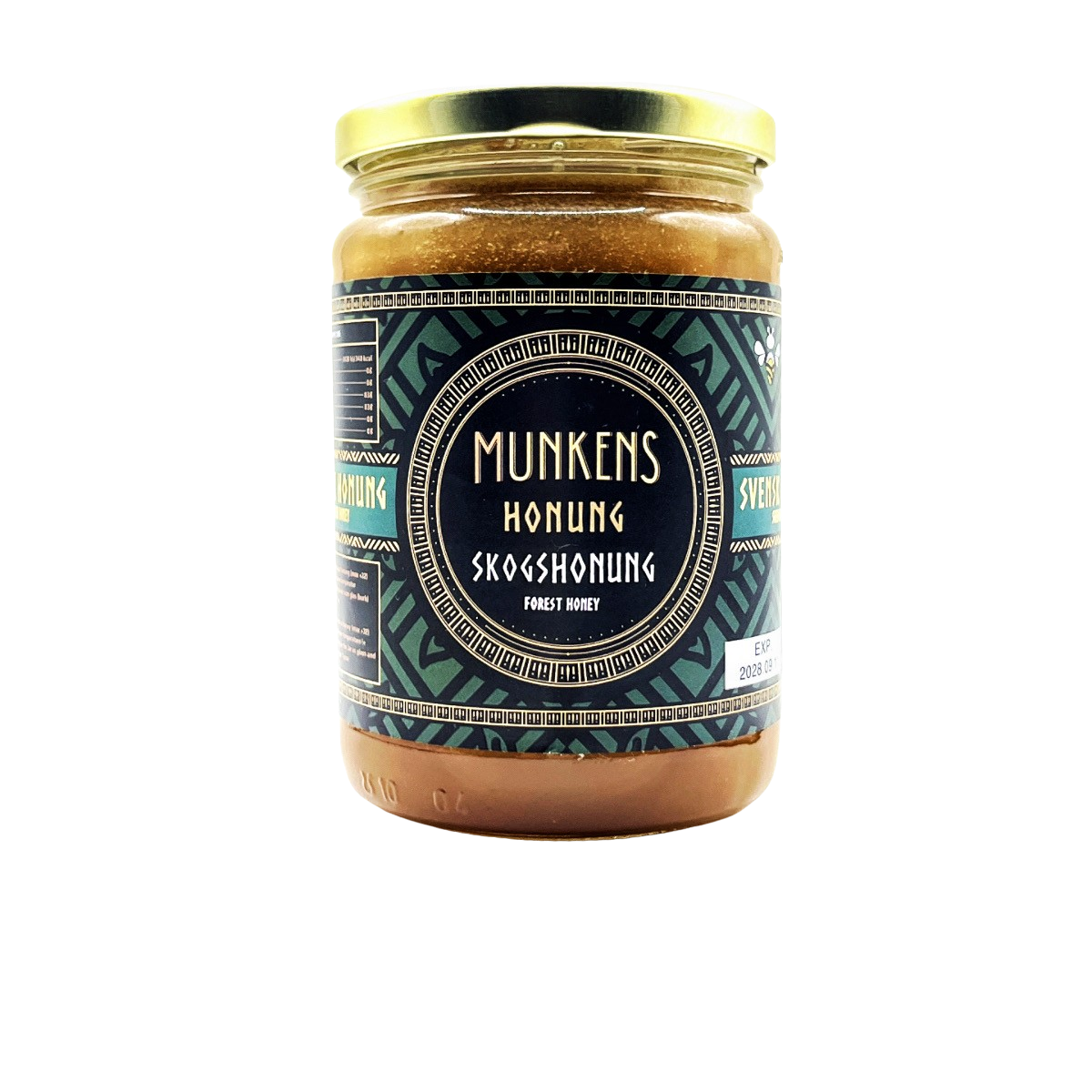 Munkens Hälsa Honung Skogshonung Raw 500 g