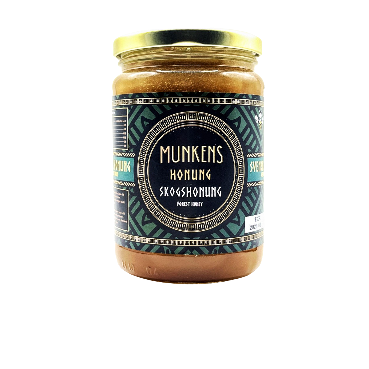 Munkens Hälsa Honung Skogshonung Raw 500 g