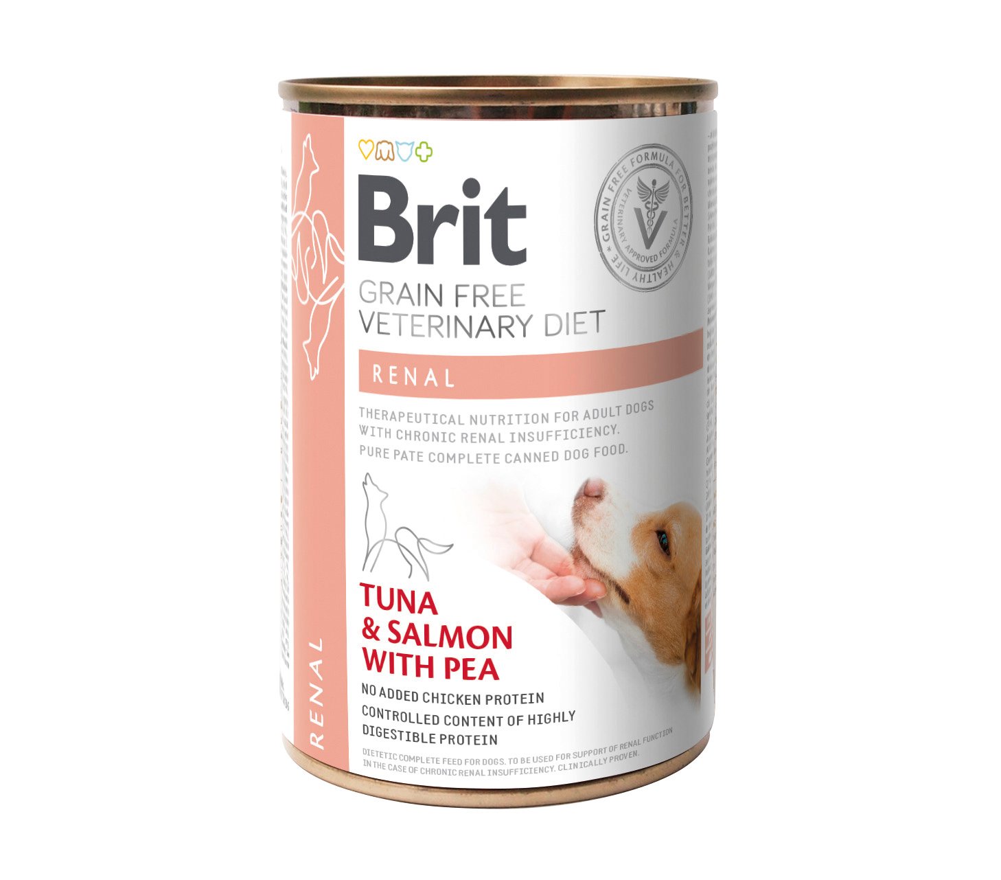 Brit Veterinary Diet Brit Grain-Free Vet Diets Dog Can Renal 400 g
