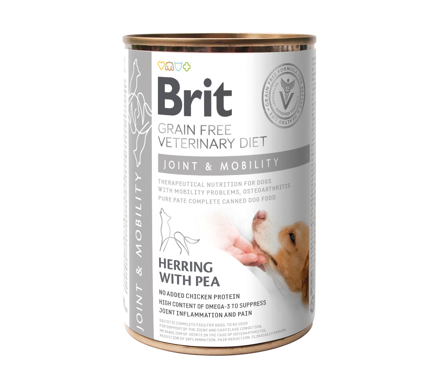 Brit Veterinary Diet Brit Grain-Free Vet Diets Dog Can Joint & Mobility 400 g