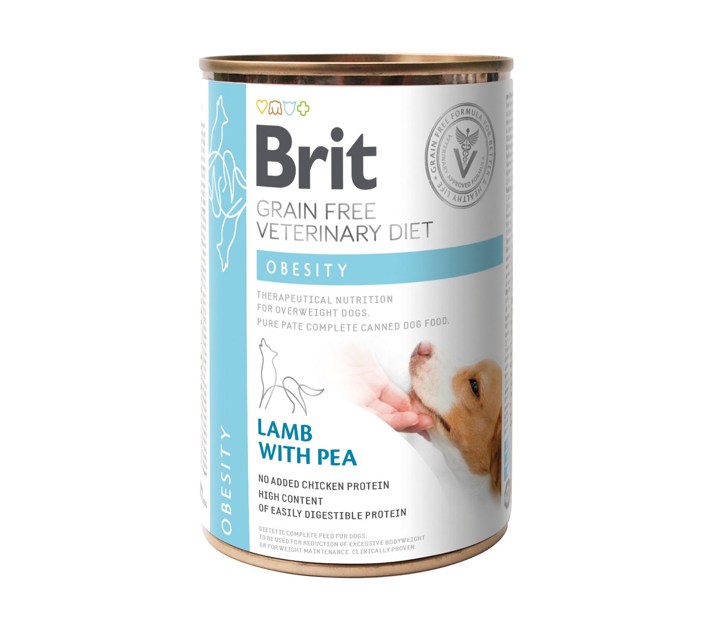 Brit Veterinary Diet Brit Grain-Free Vet Diets Dog Can Obesity 400 g