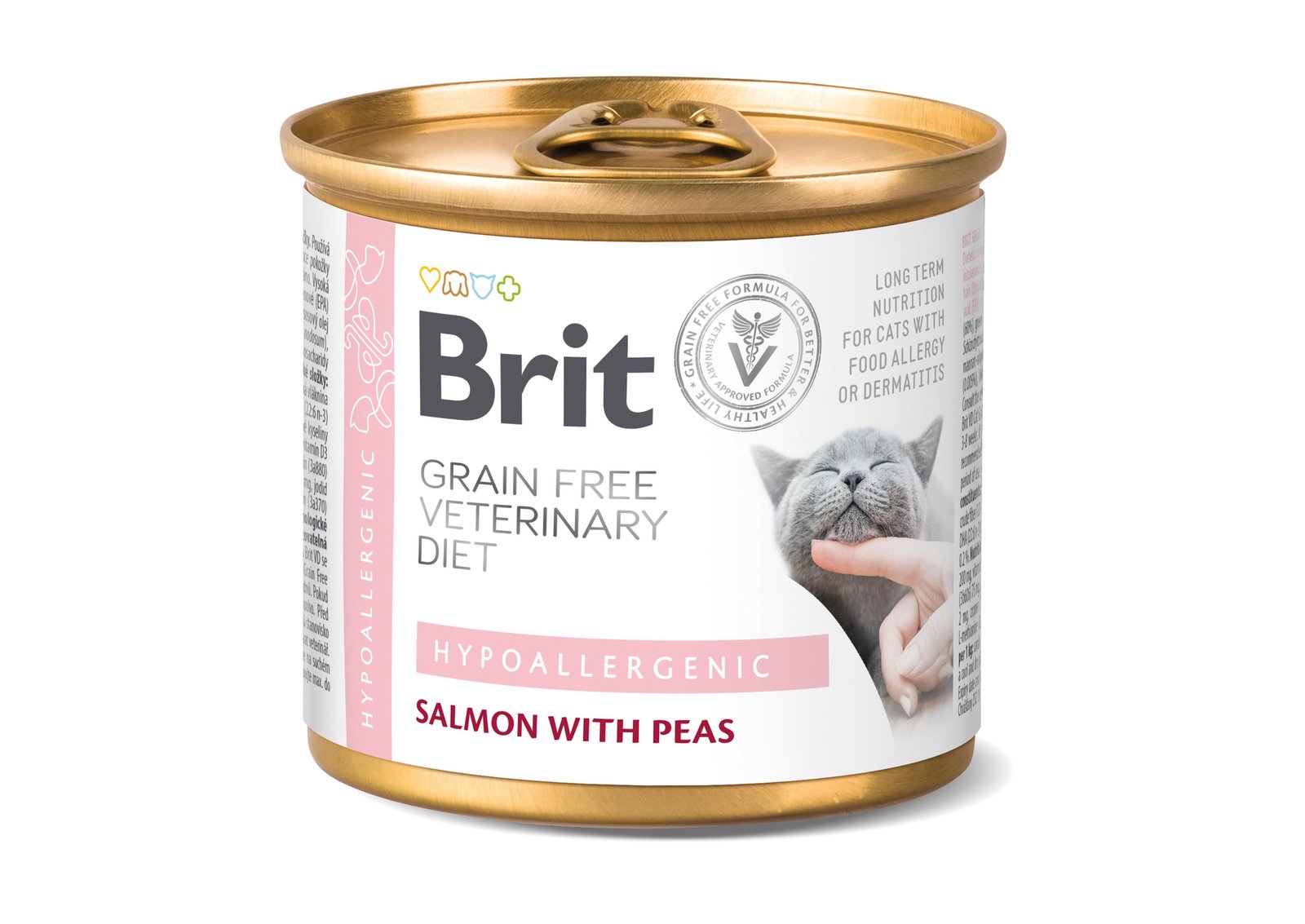 Brit Veterinary Diet Brit Grain-Free Vet Diet Cat Cans Hypoallergenic 200 g