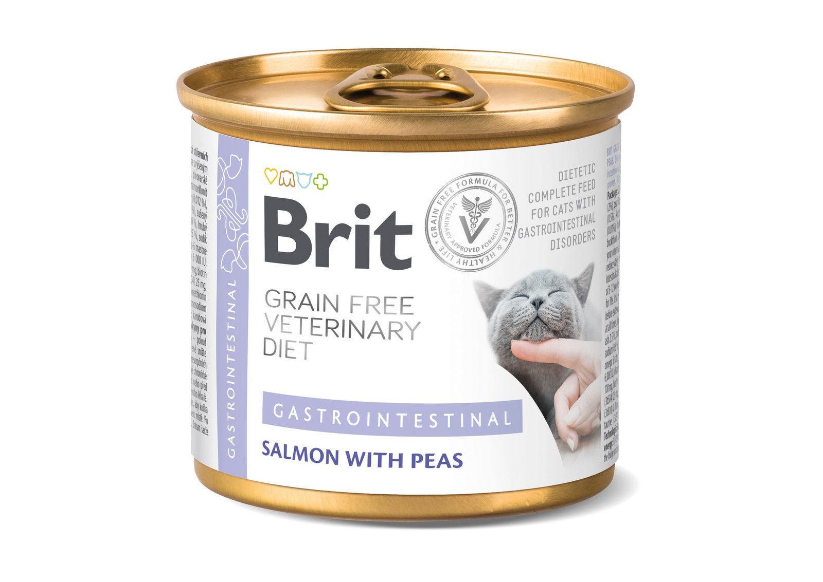 Brit Veterinary Diet Brit Grain-Free Vet Diets Cat Cans Gastrointestinal 200 g