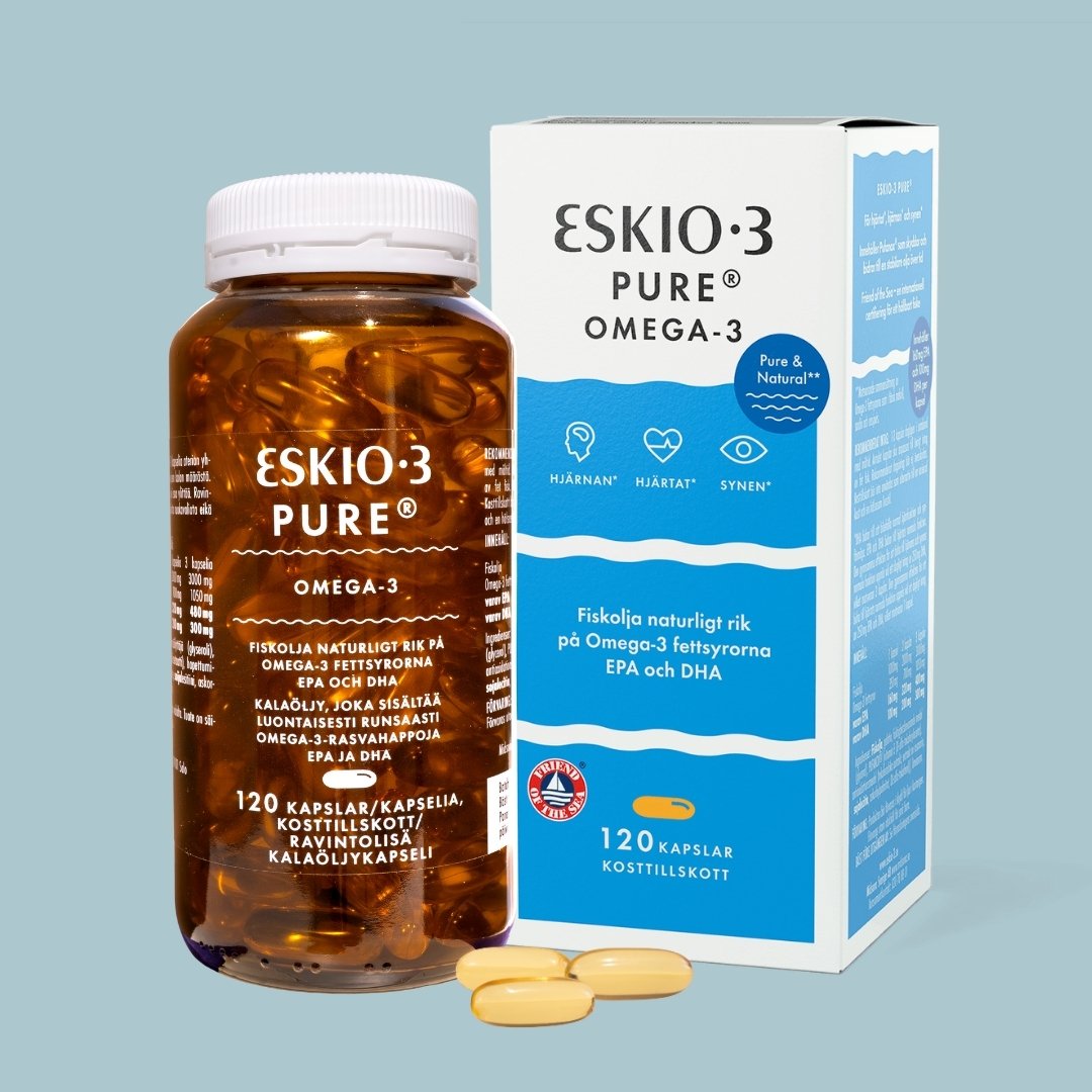 Eskio-3 Pure Omega-3 120 kapslar