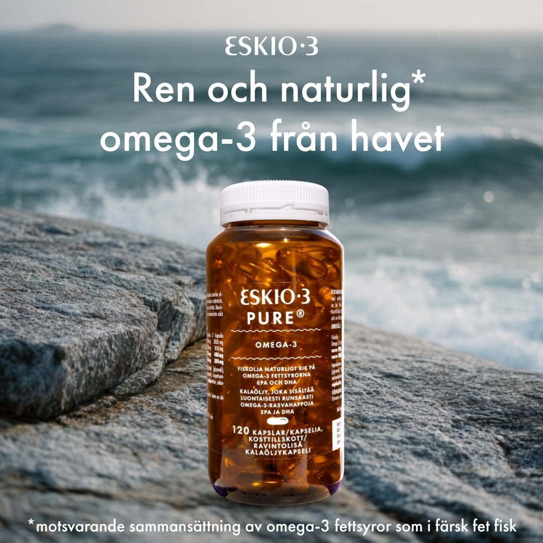 Eskio-3 Pure Omega-3 120 kapslar
