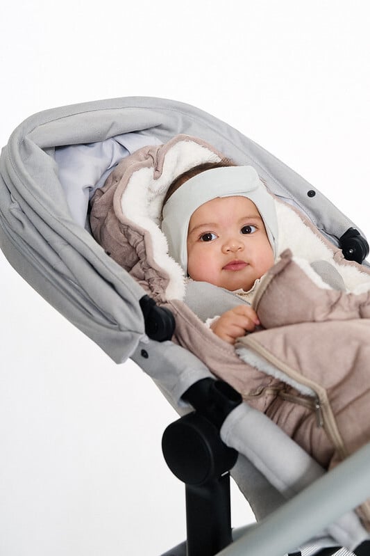 Dooky Headband Ear Protection Grey 0–6 mån 1 st