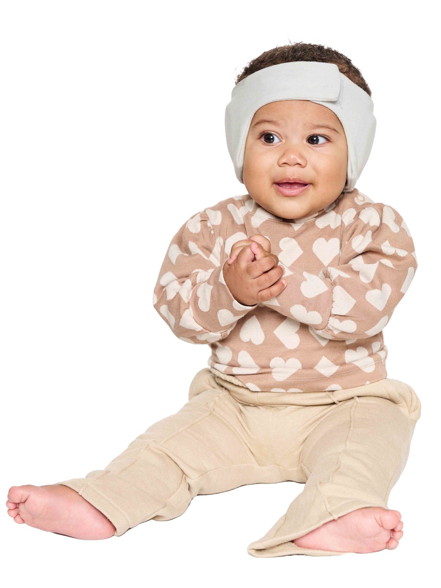 Dooky Headband Ear Protection Grey 6–12 mån 1 st
