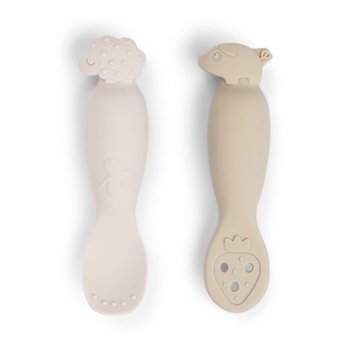 Done by Deer Learning spoon set Tiny Farm Sand