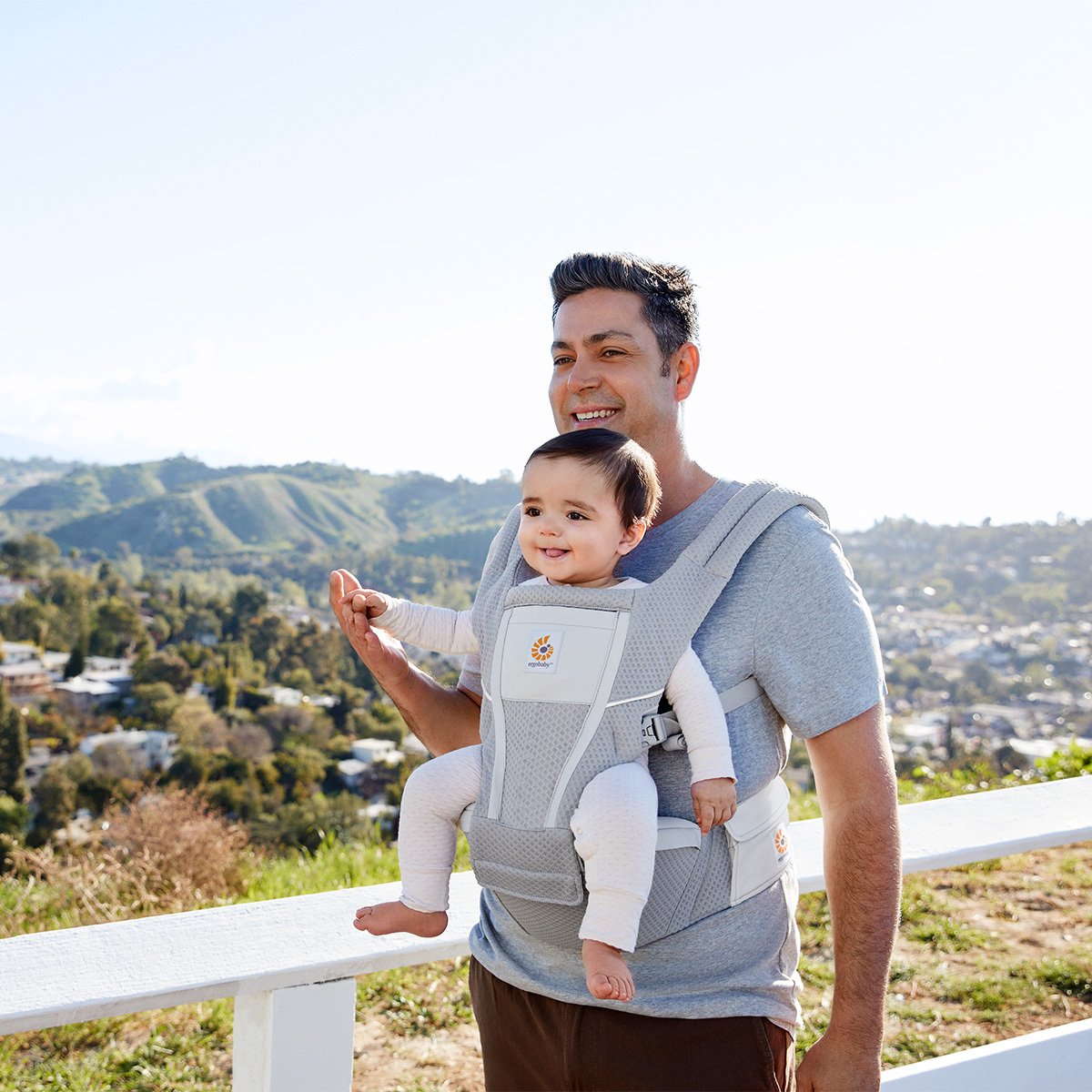 Ergobaby Alta Höftbärsele Pärlgrå