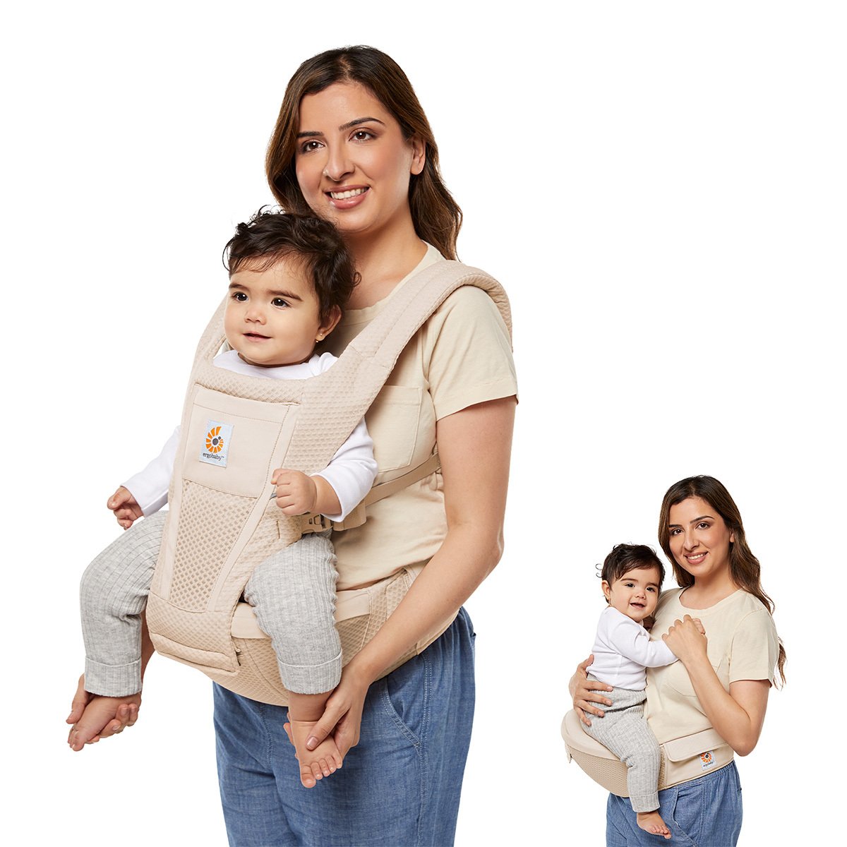 Ergobaby Alta Höftbärsele Natural Beige