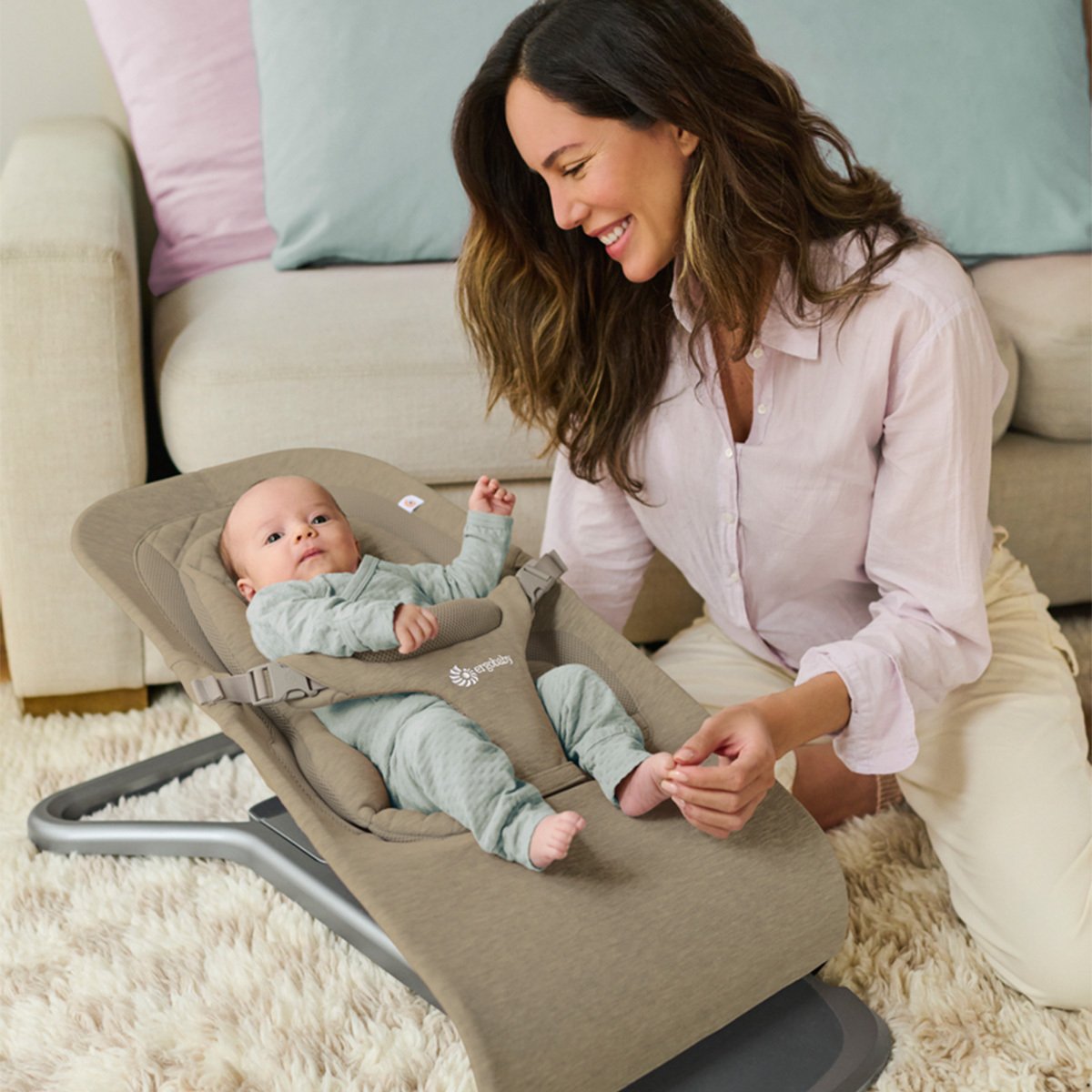 Ergobaby Evolve 3-i-1 Babysitter Grön