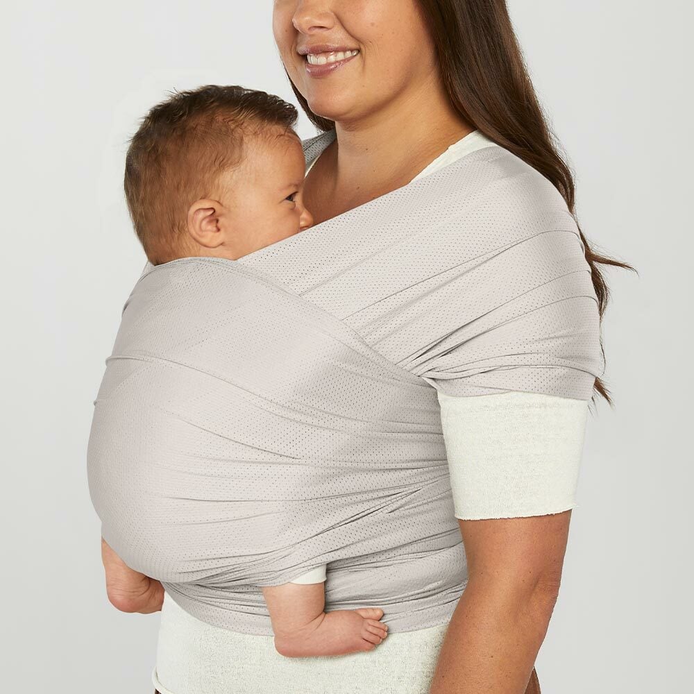 Ergobaby Aura Wrap Mesh Soft Grey 1st