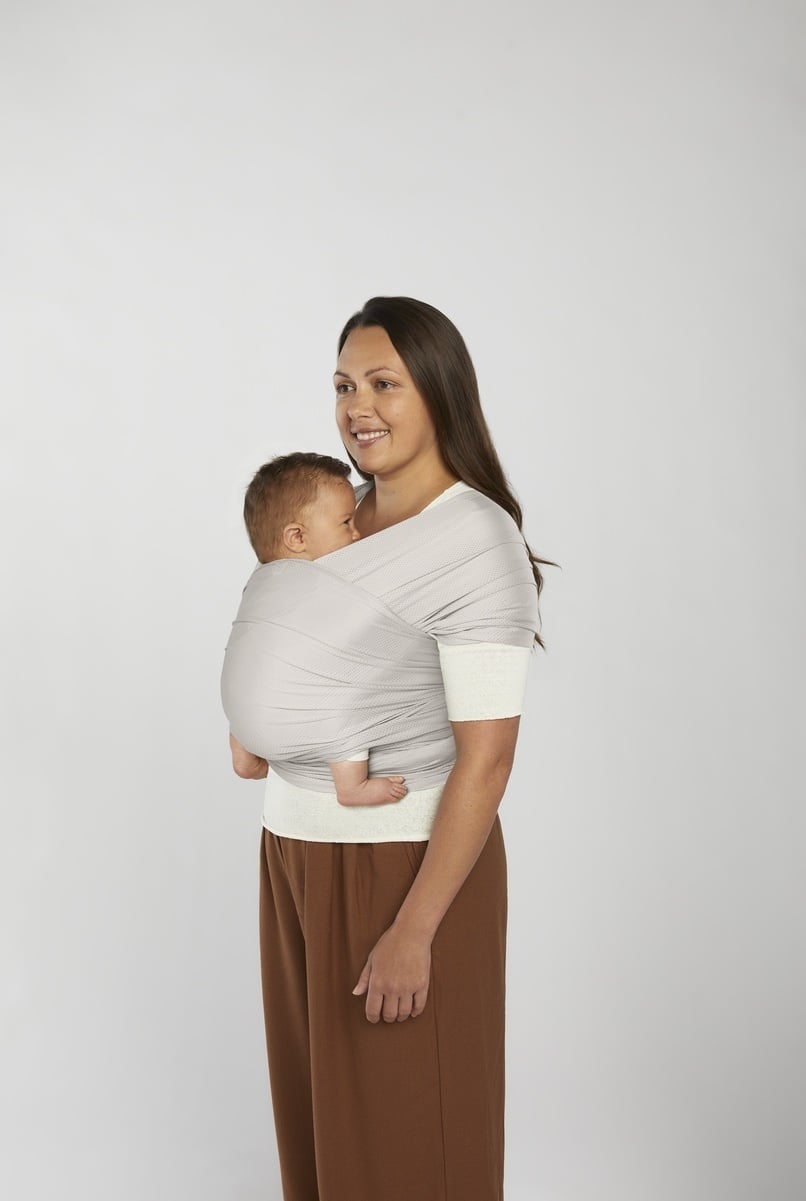 Ergobaby Aura Wrap Mesh Soft Grey 1st