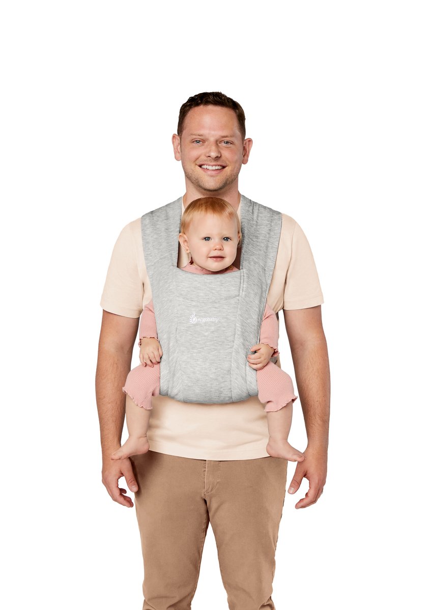 Ergobaby Embrace Soft Grey Bärsele