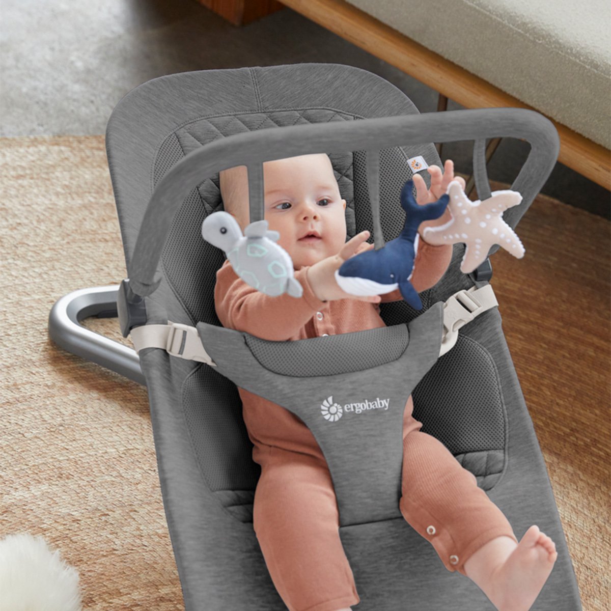 Ergobaby Evolve Lekbåge Mörkgrå