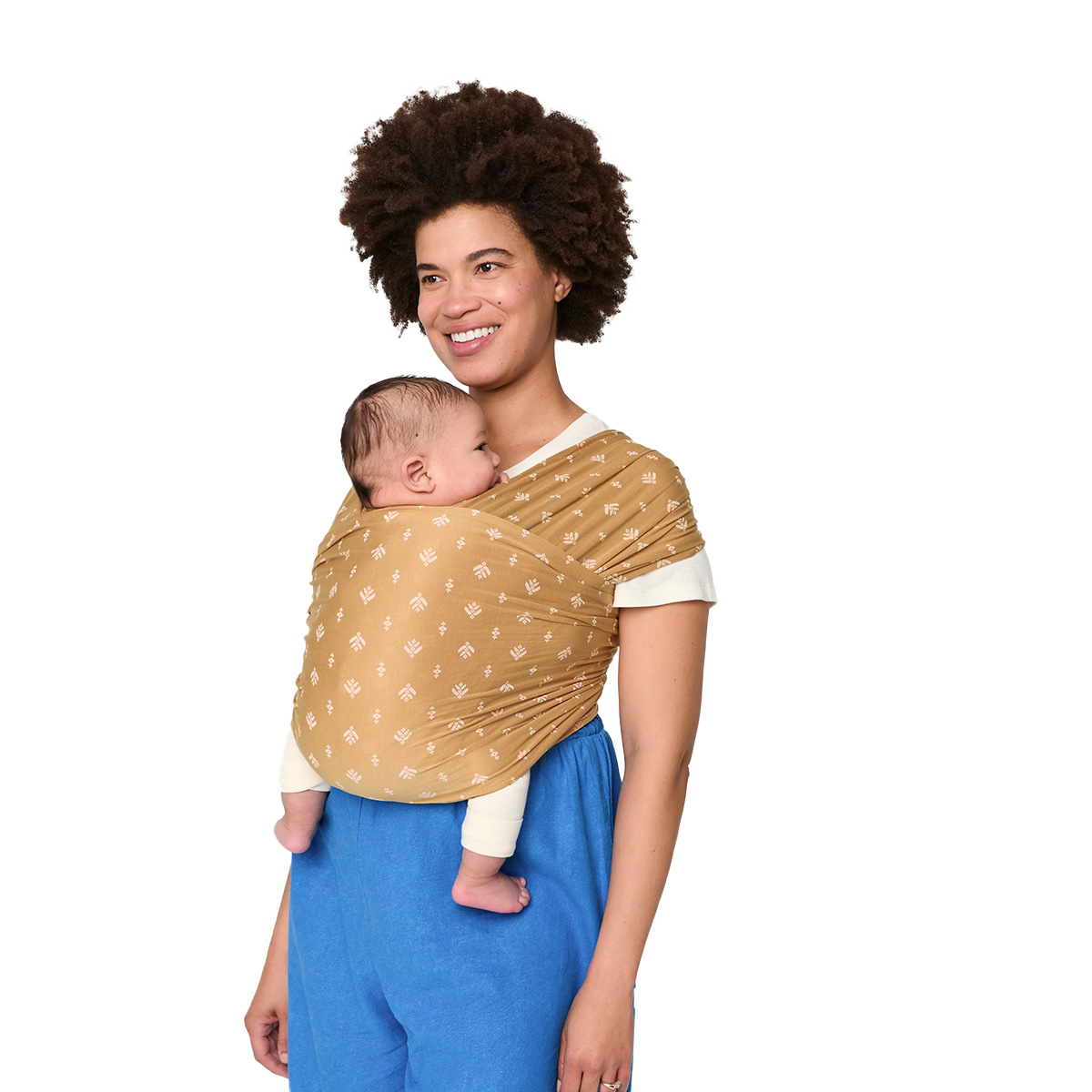 Ergobaby Aura Wrap Knit Soft Camel Harvest Bärsjal