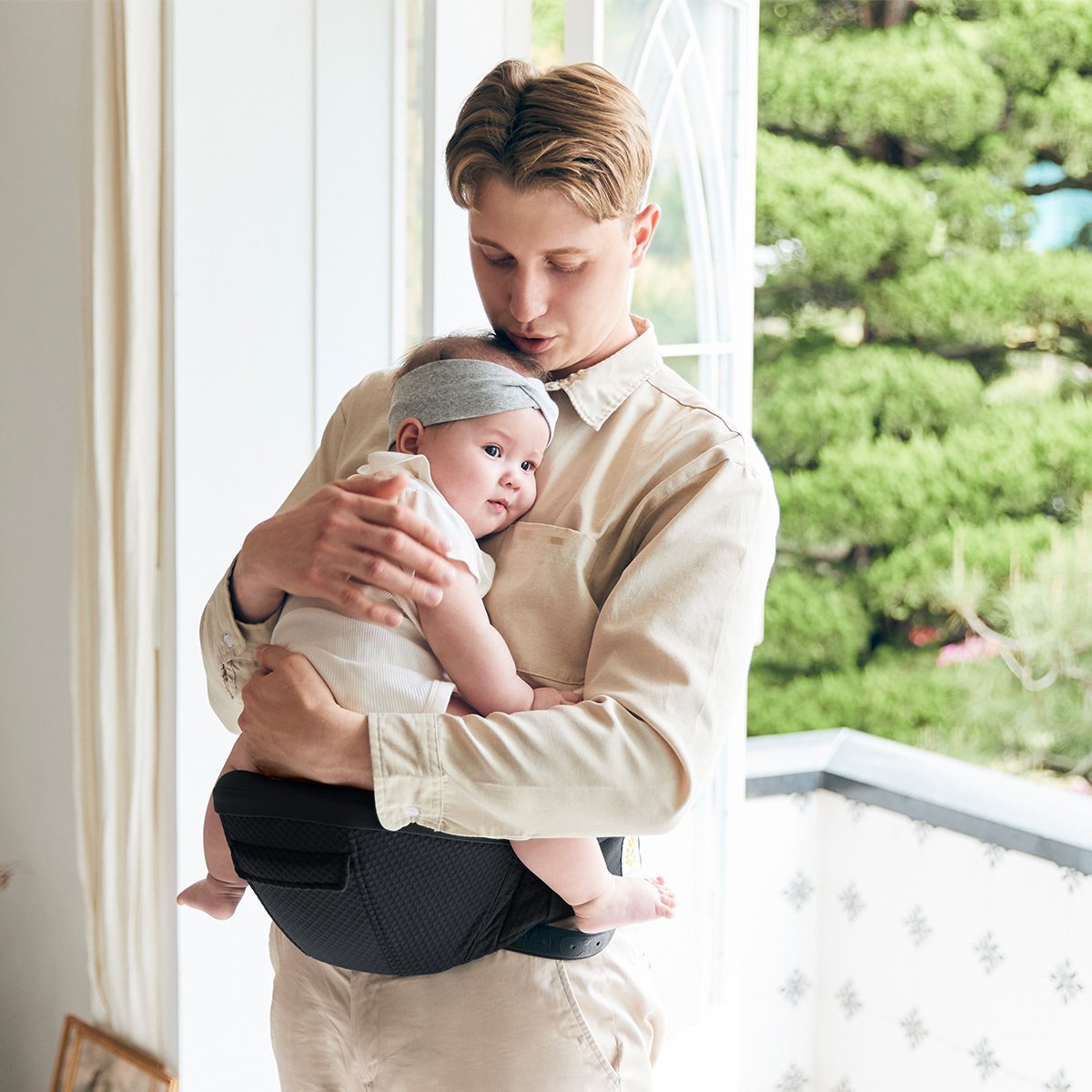 Ergobaby Alta Höftbärsele Svart