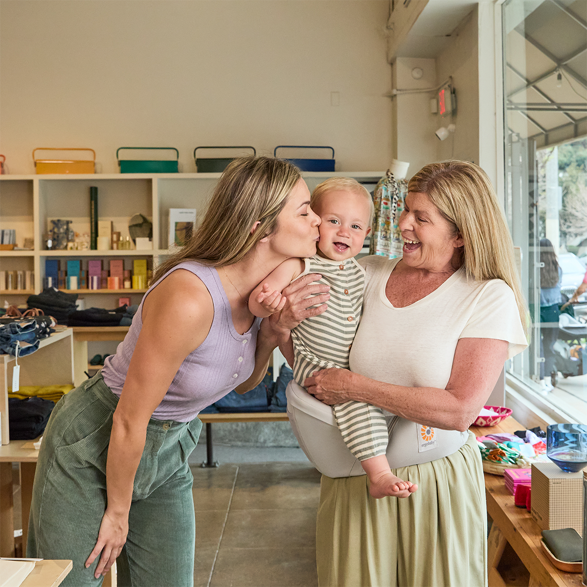 Ergobaby Lift Hip Seat Pearl Grey