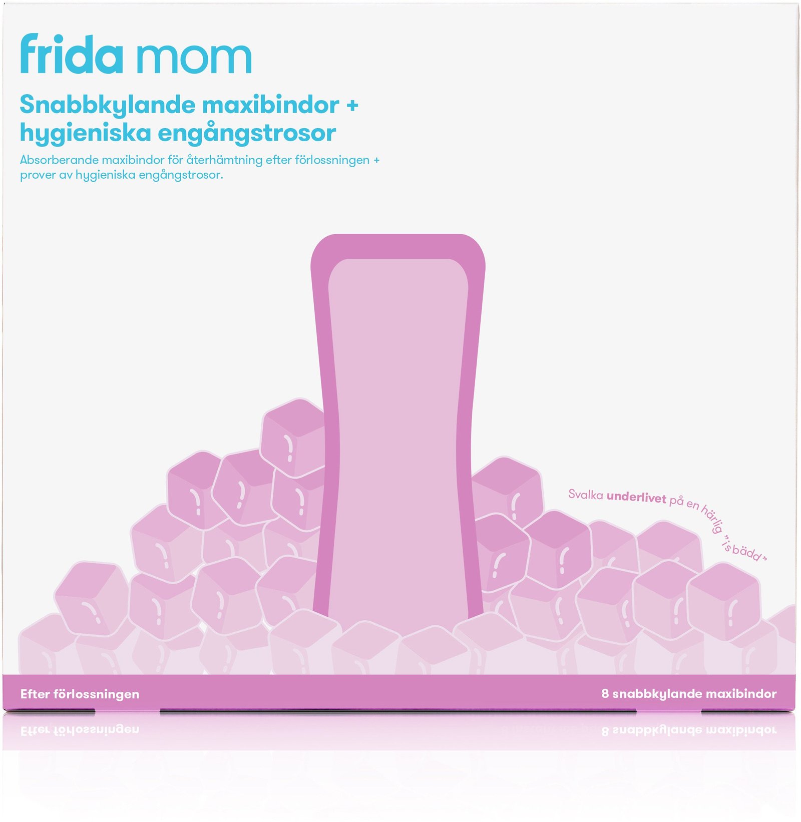 Frida mom Snabbkylande Maxibindor 8 st