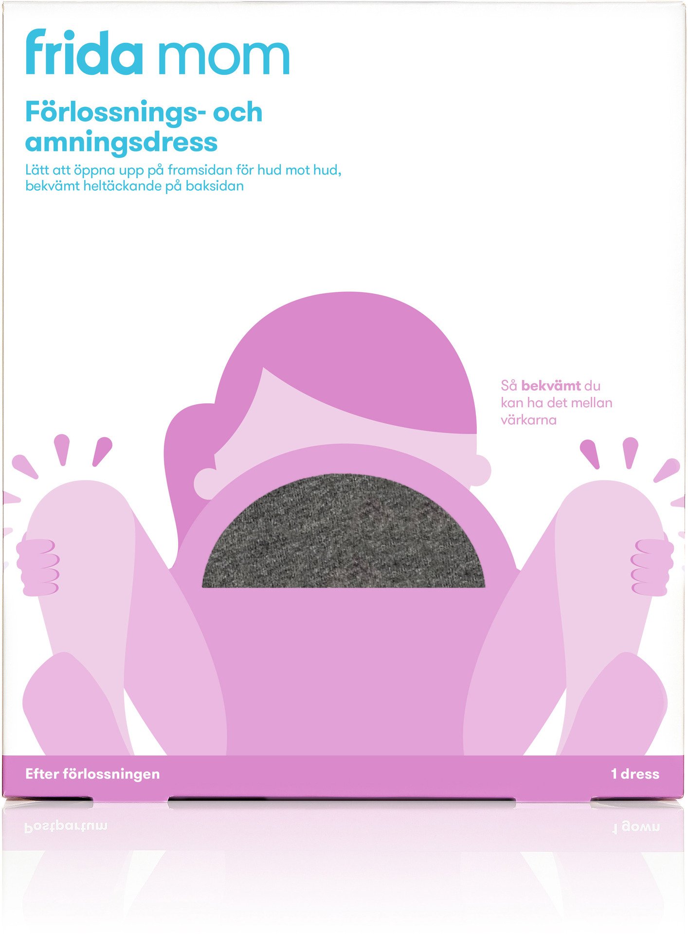 frida mom Förlossnings & Amningsdress 1 st