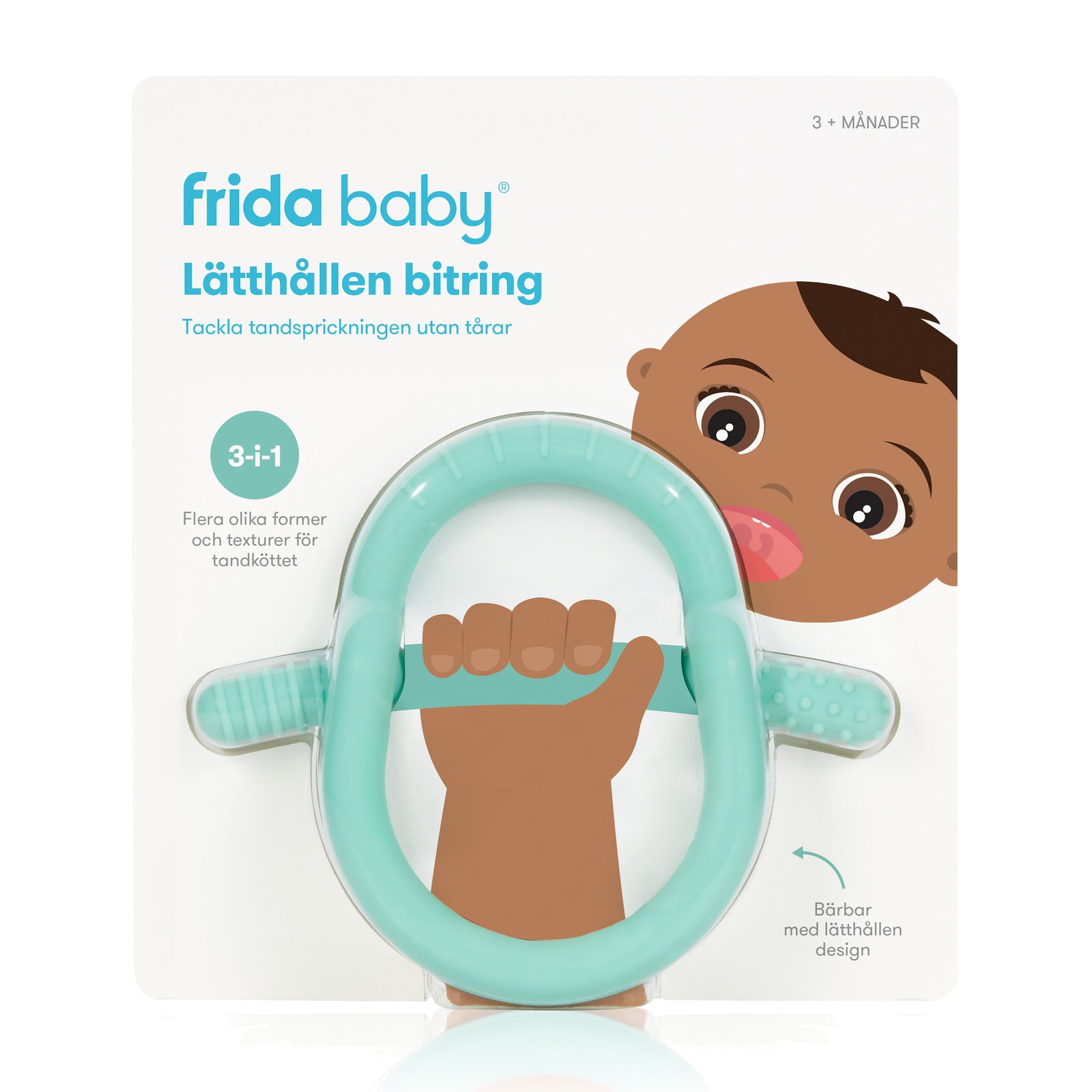 frida baby Lätthållen Bitring 1 st