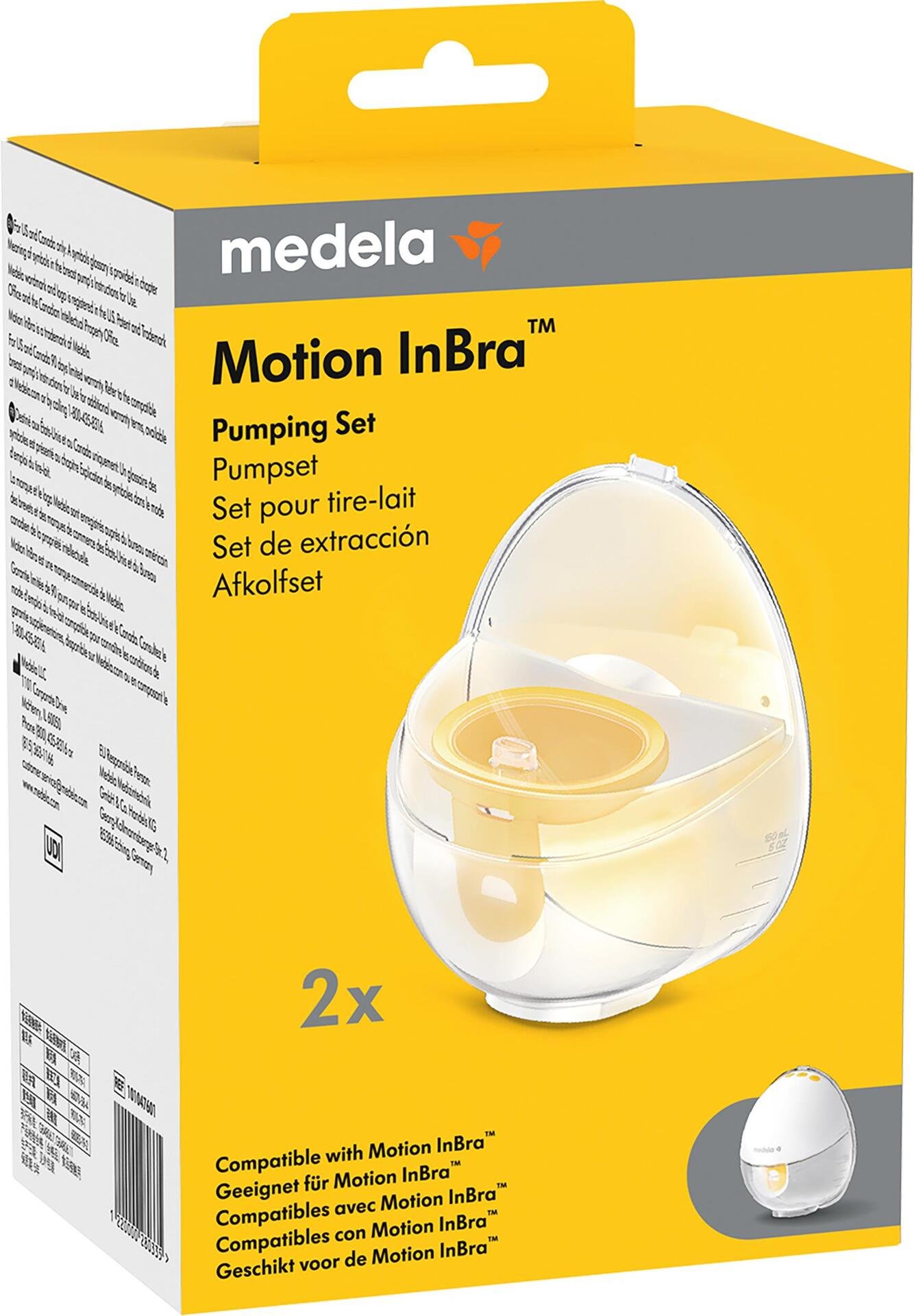 Medela Motion InBra Pumpset Dubbel 2 st