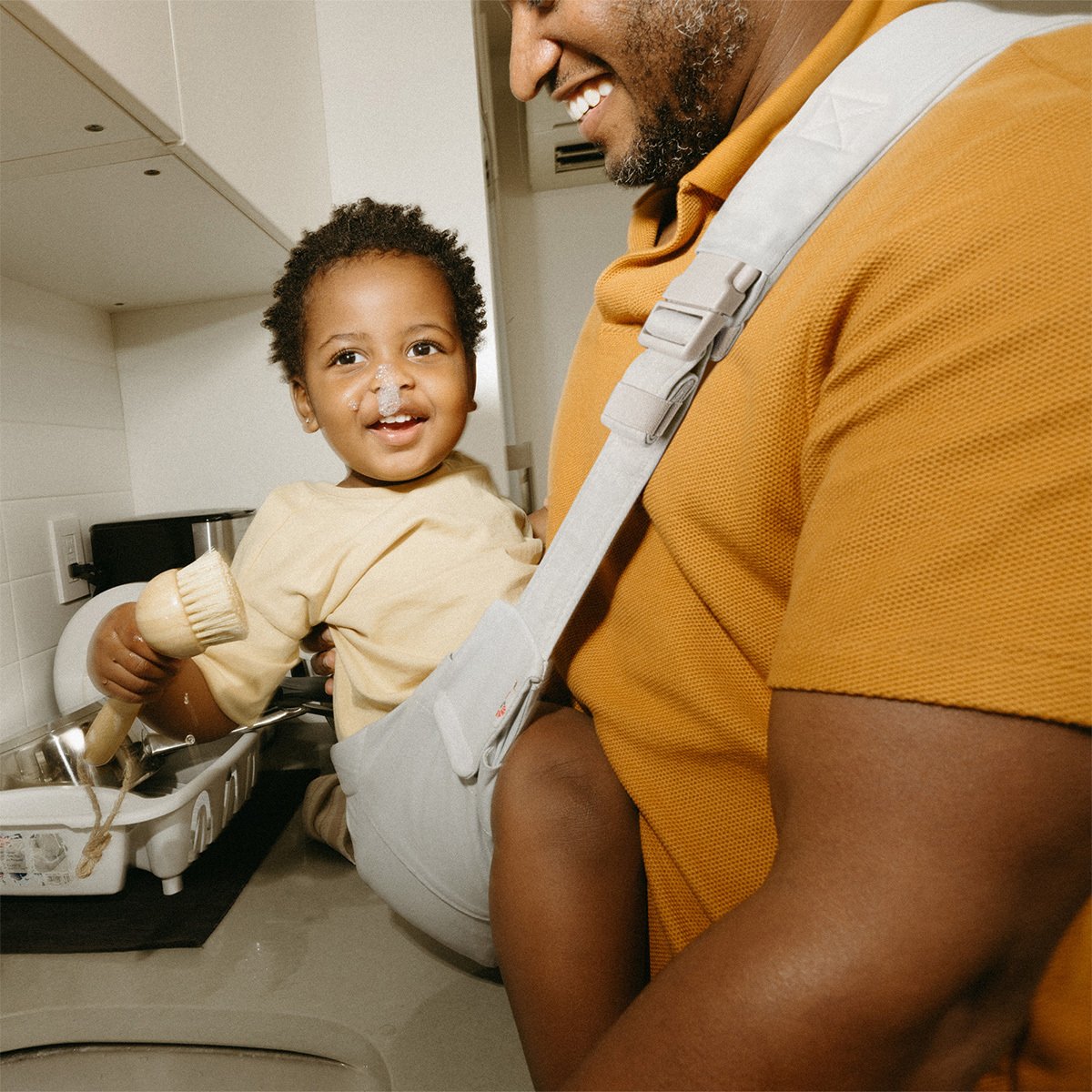 Ergobaby Upsie Höftsele Pärlgrå