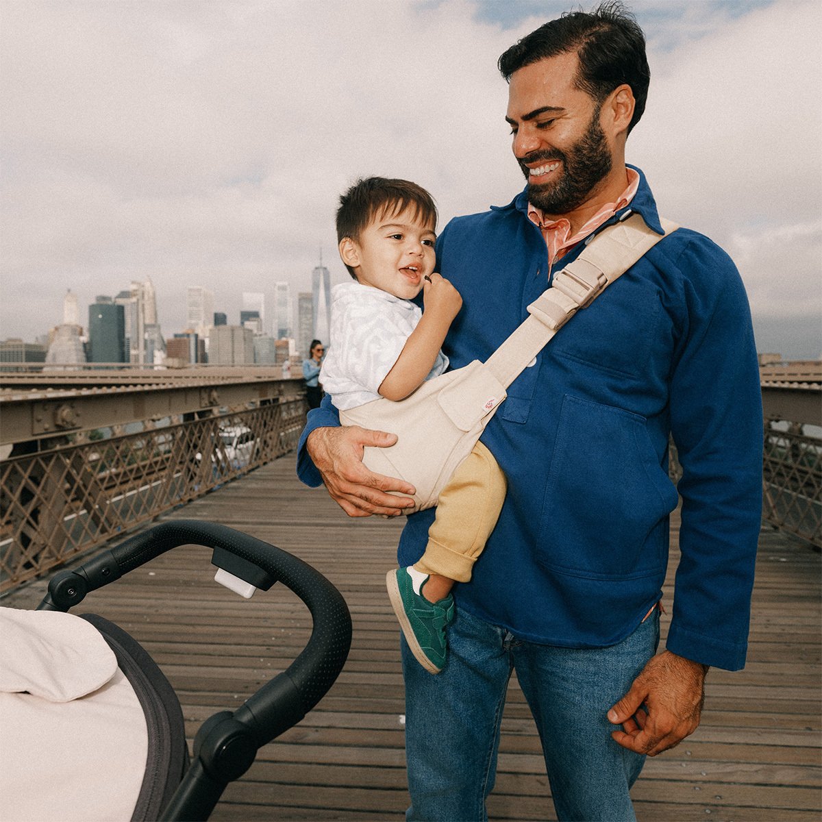 Ergobaby Upsie Höftsele Natural Beige