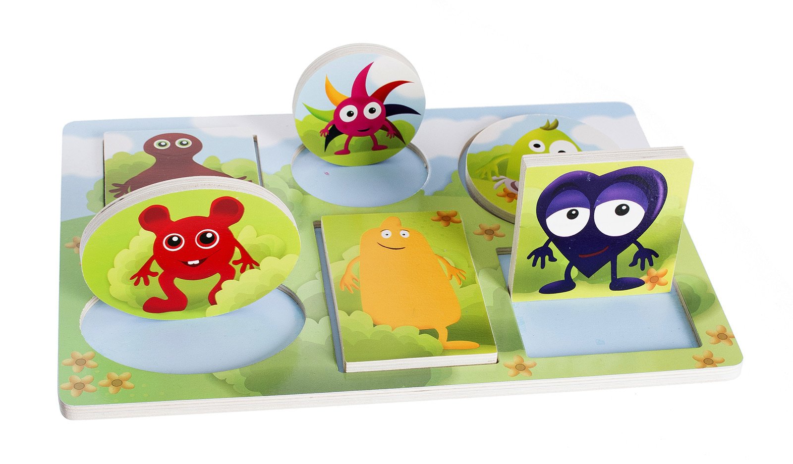 Babblarna Tittutpussel 6 Figurer 1-3 år