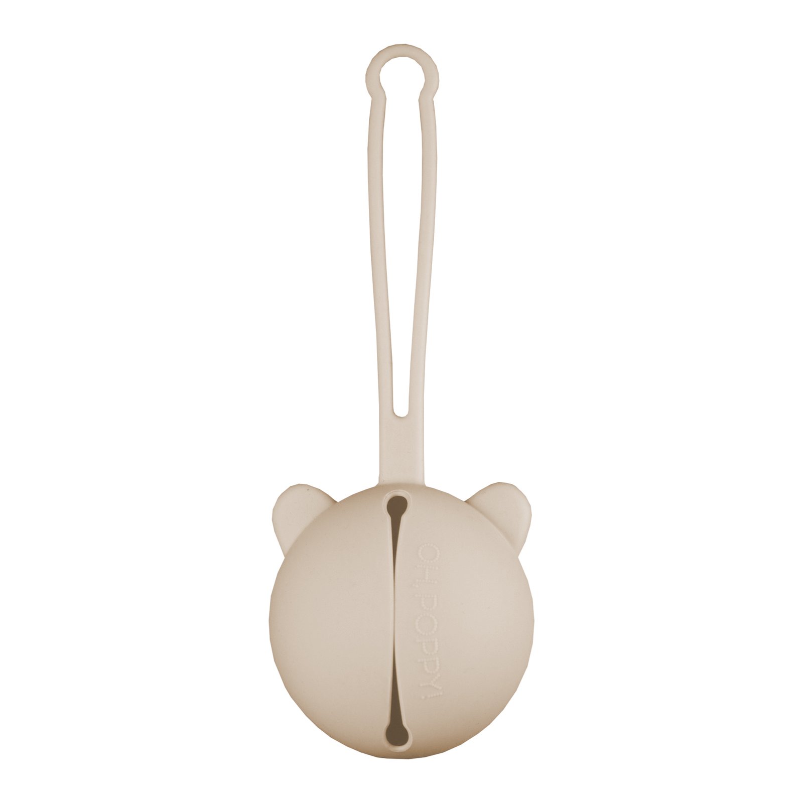 Oh, Poppy! Nola Silicone Pacifier Case Linen Beige 1 st