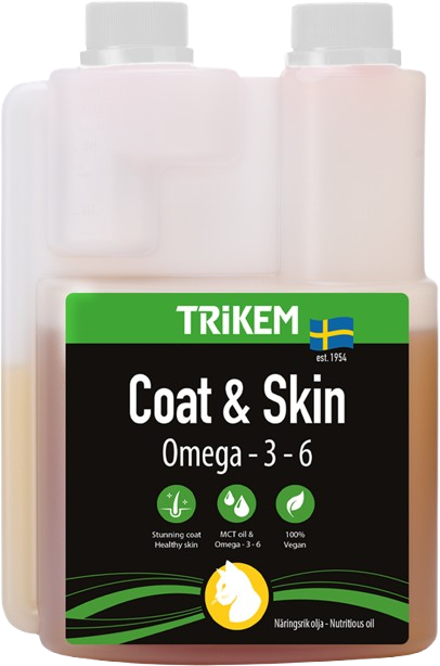 TRiKEM Coat & Skin Pälsolja Katt 300 ml