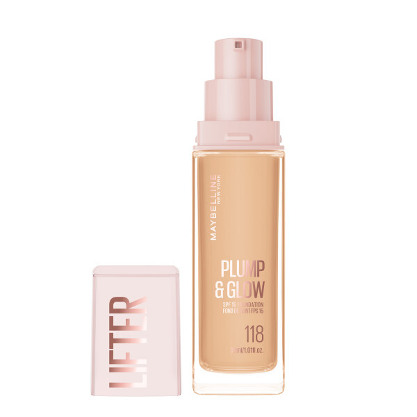 Maybelline New York Lifter Plump & Glow Foundation 118 30 ml