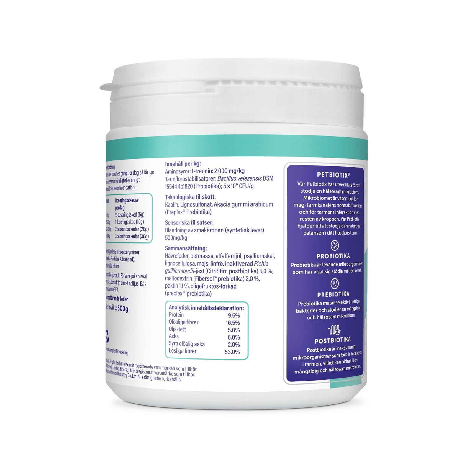 Protexin Veterinary Pro-Fibre Advanced 500 g
