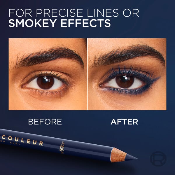 L'Oréal Paris Haute Couleur Crayon Khôl 130 Bleu Suede 1,2 g