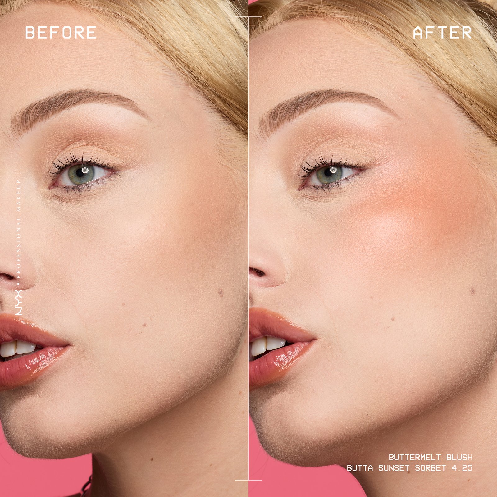 NYX Professional Makeup Buttermelt Rouge 04.25 Butta Sunset Sorbet 5g