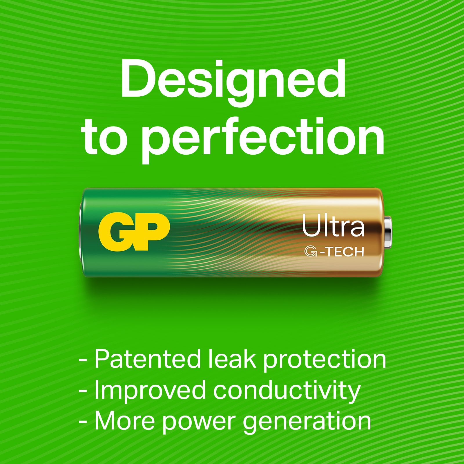 GP Batteries Ultra Alkaline AAA LR03 Svanenmärkt 24 st