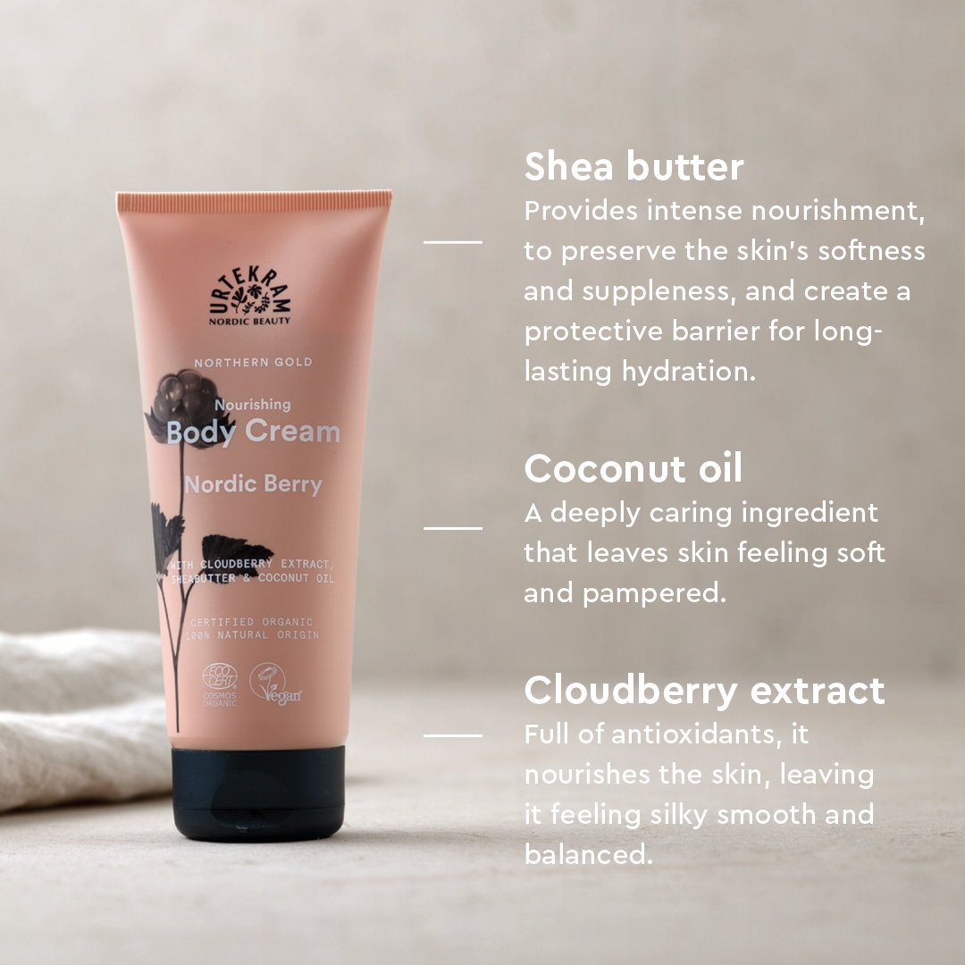 Urtekram Beauty Nordic Berry Body Cream 200 ml