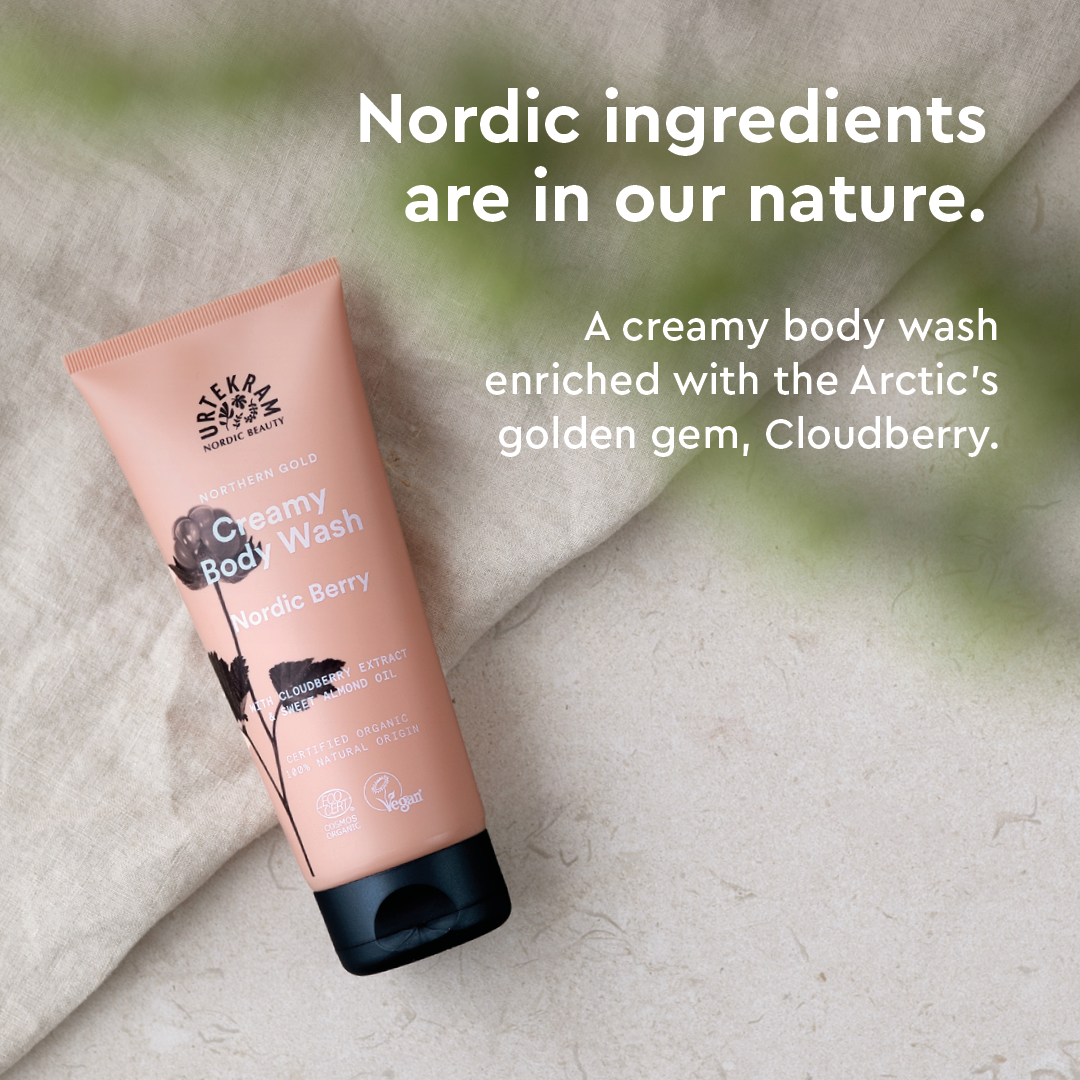 Urtekram Beauty Nordic Berry Creamy Body Wash 200 ml