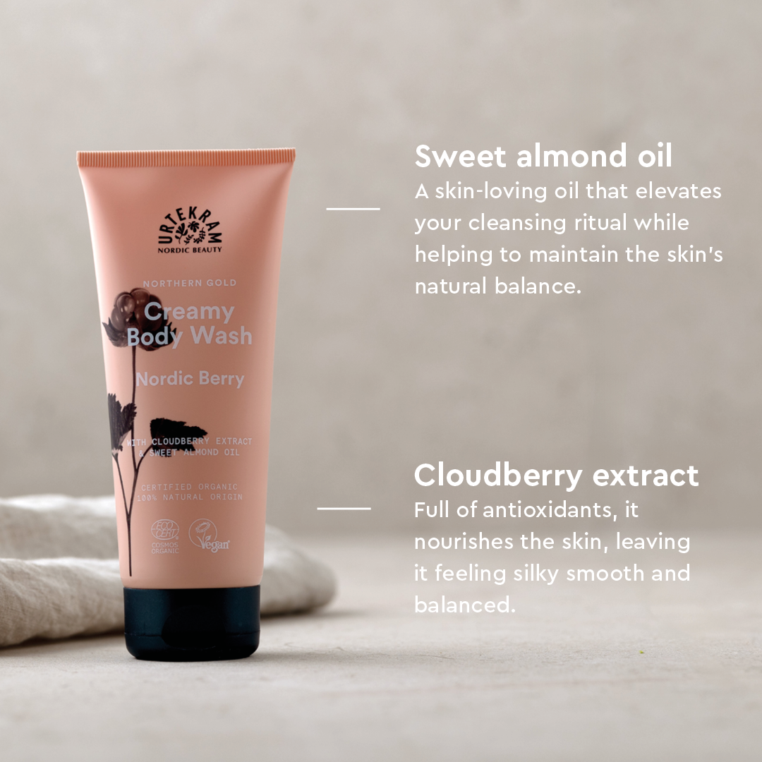 Urtekram Beauty Nordic Berry Creamy Body Wash 200 ml