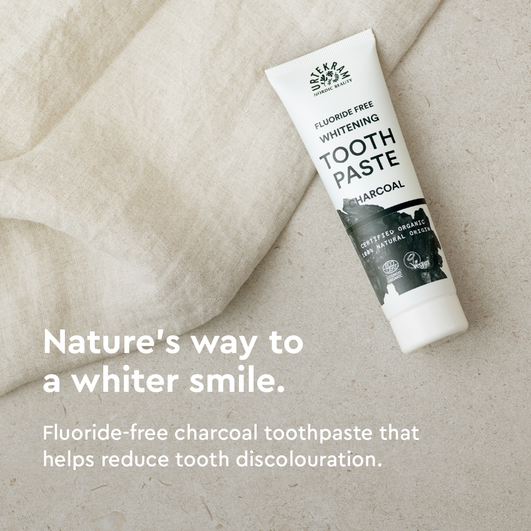 Urtekram Beauty Toothpaste Charcoal 75 ml