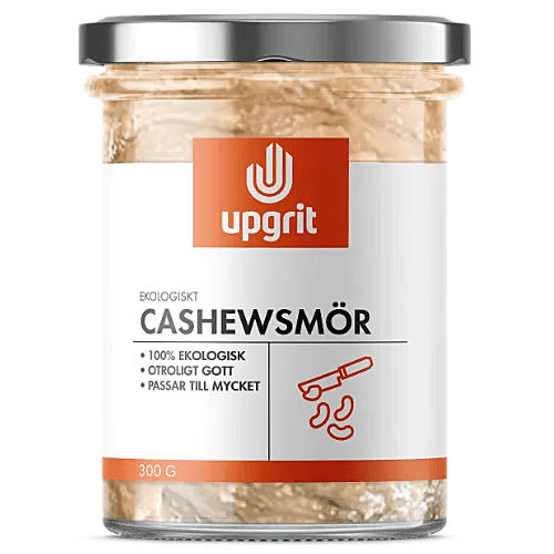 upgrit Ekologiskt Cashewsmör 300 g