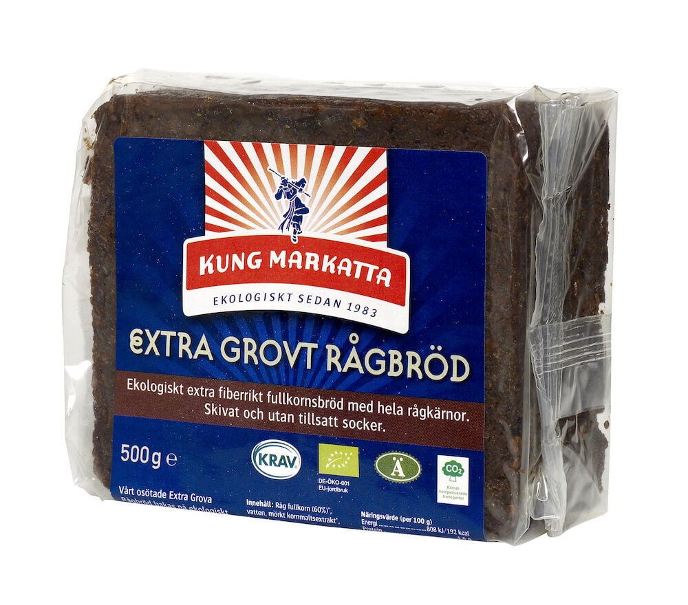 Kung Markatta Extra Grovt Rågbröd 500 g