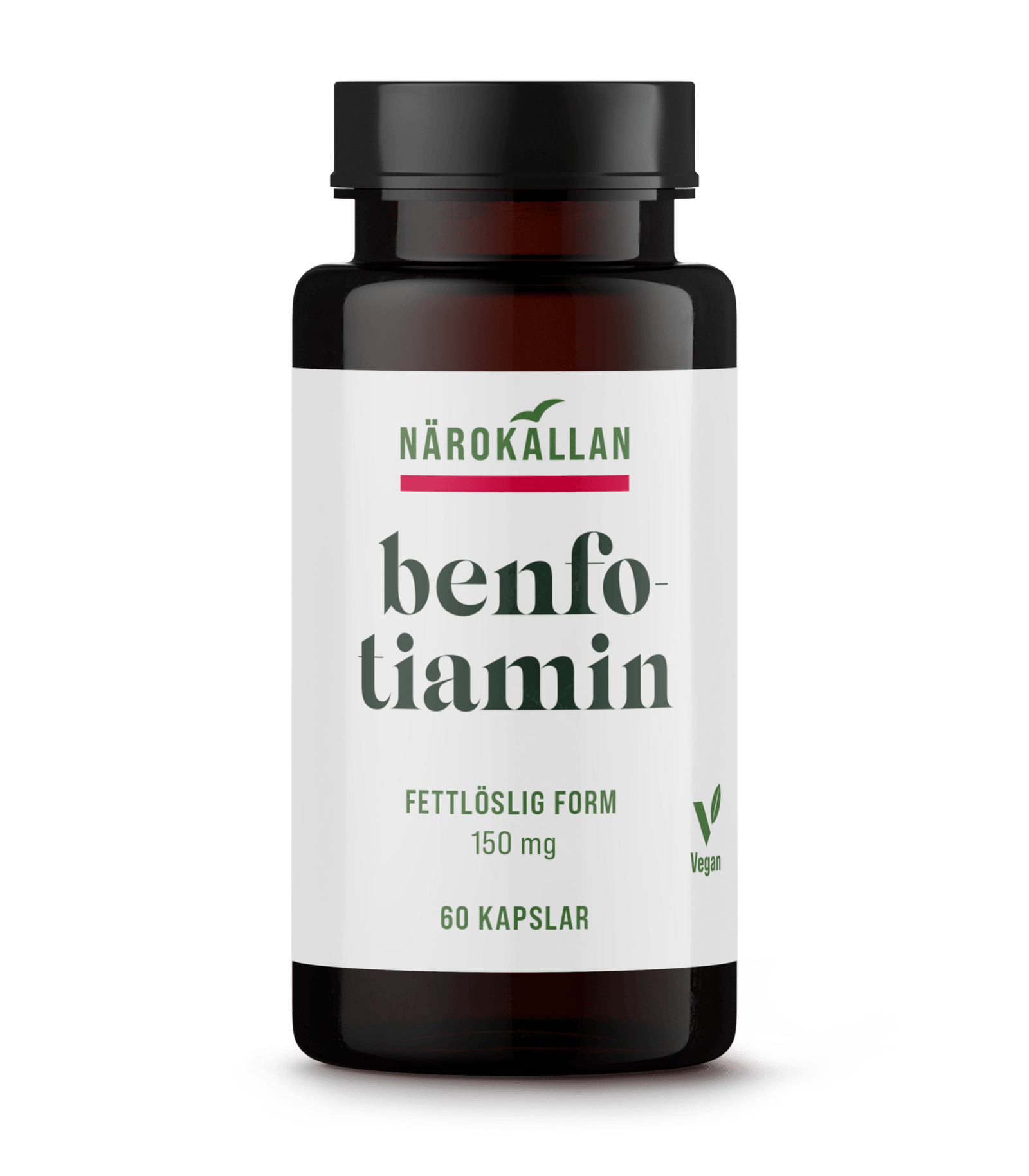 Närokällan Benfotiamin 150 mg 60 kapslar