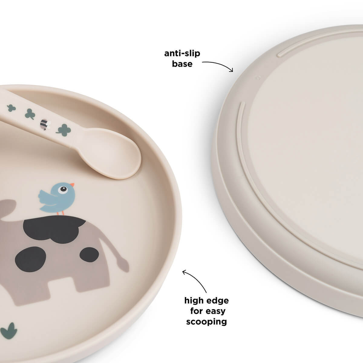 Done by Deer Foodie Plate Tiny Farm Sand