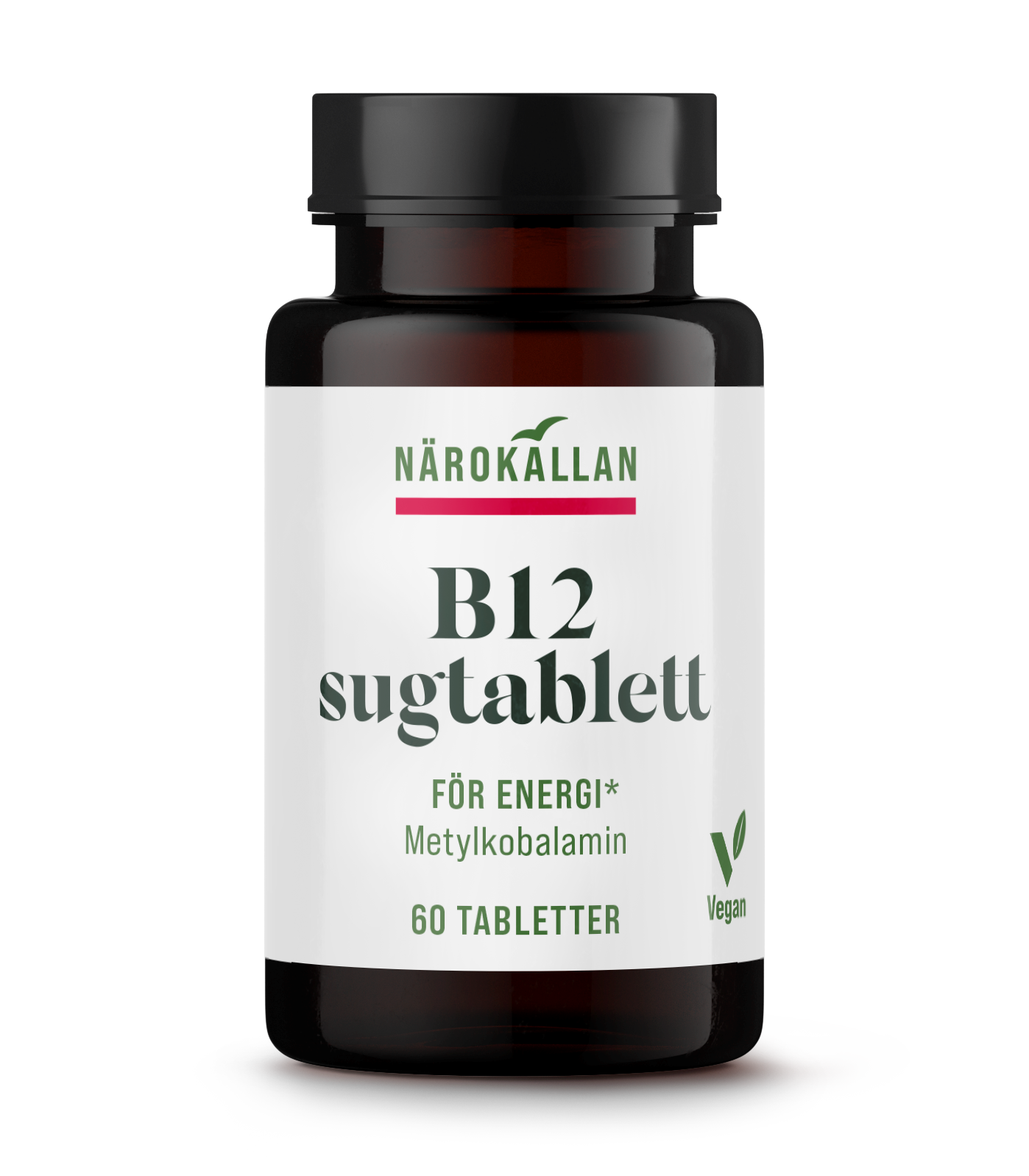 Närokällan B12 Sugtablett 60 tabletter