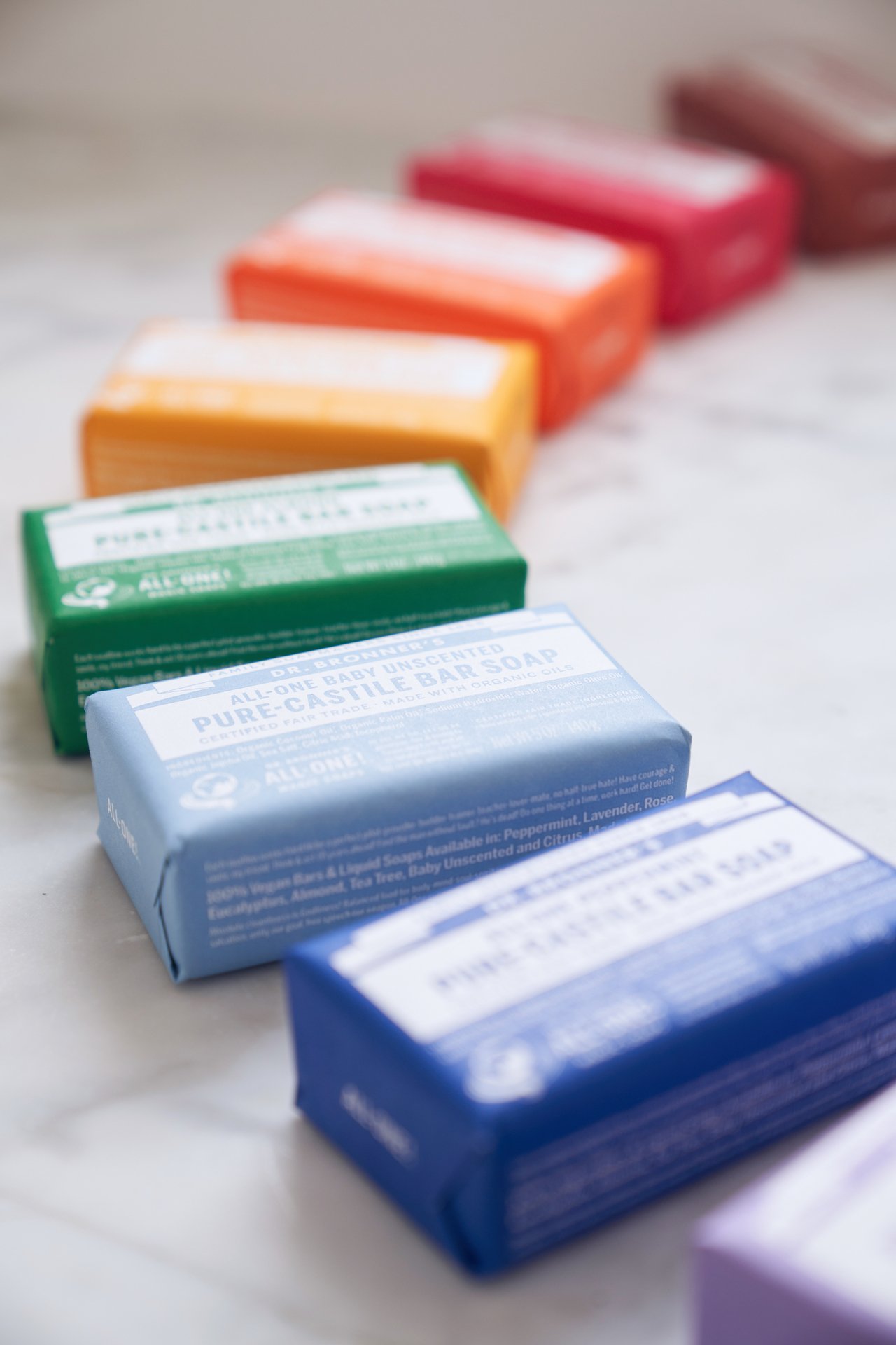 Dr. Bronner’s Peppermint Bar Soap 140 g