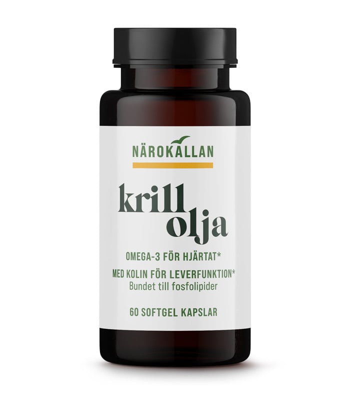 Närokällan Krillolja Softgel kapslar 60 st