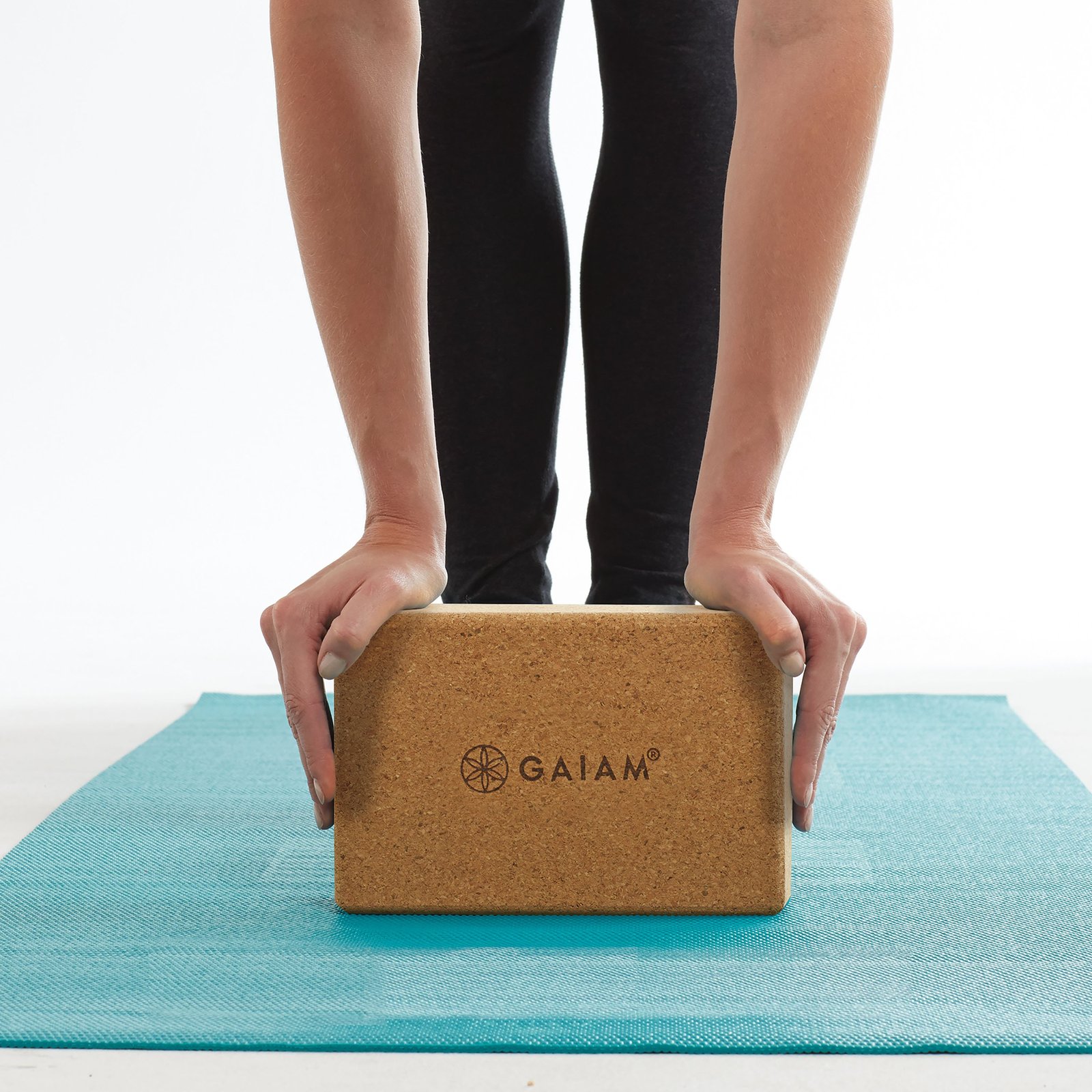 GAIAM Yoga Block Cork Brick